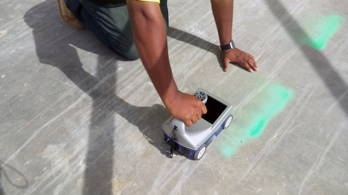 how concrete scanning GPR works