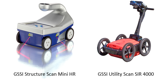 GSSI Mini and SIR 4000