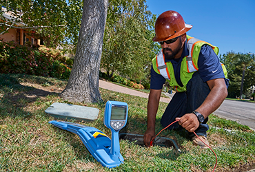 Ground penetrating radar utility locating